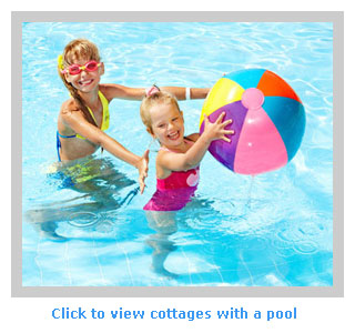 family cottages to rent with a swimming pool