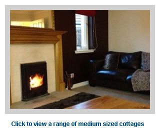 very nice medium sized cottages for 5-8 people