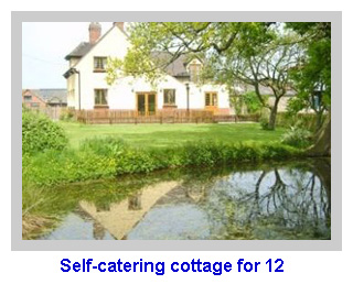 Self-catering cottage for 12